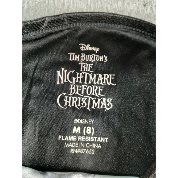 Nightmare Before Christmas Costume Girls Medium Halloween Kids Long Sally NWT - Picture 3 of 10